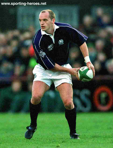 Gregor Townsend - Scotland - International Rugby Union Caps.